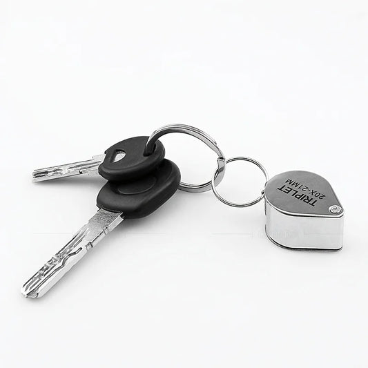 30X Folding Jewelry Loupe Portable Magnifying Glass