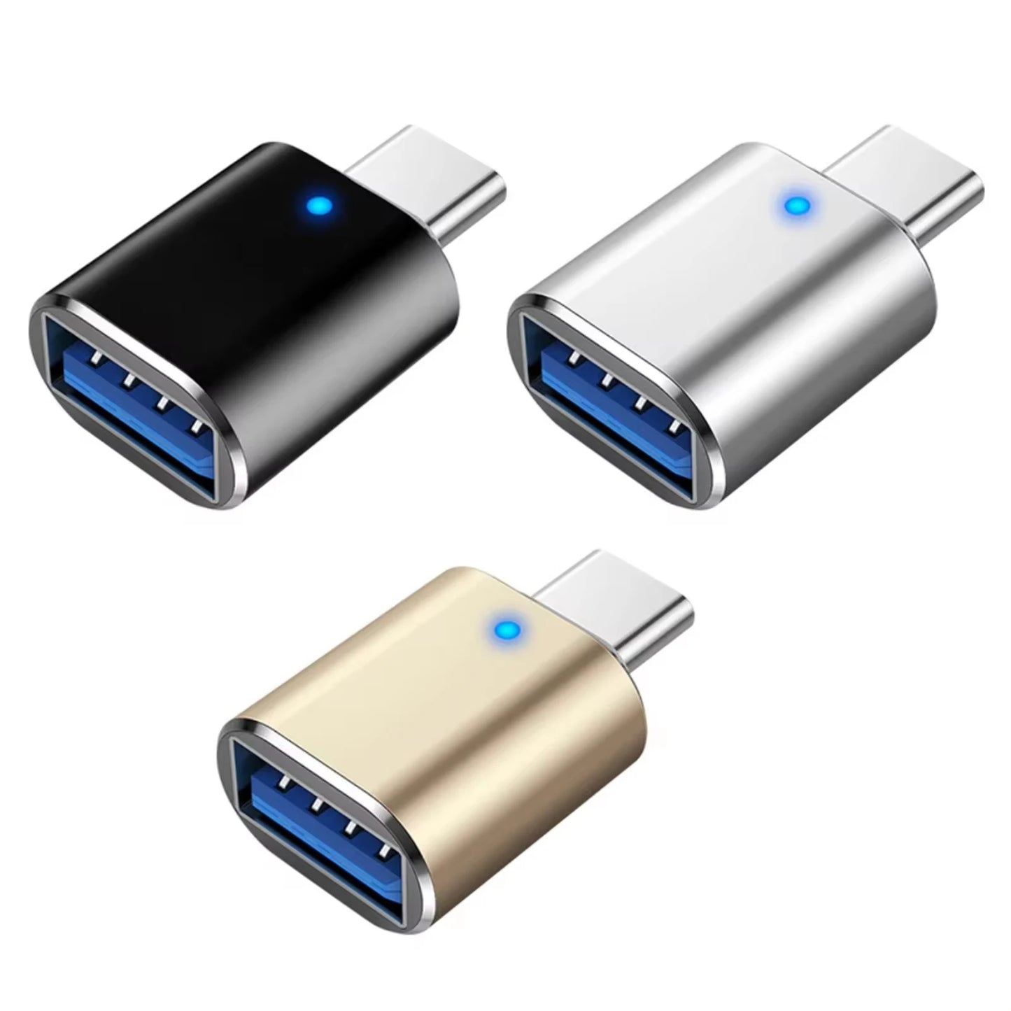 USB 3.0 Type-C OTG Adapter USB C Male To USB Female Converter